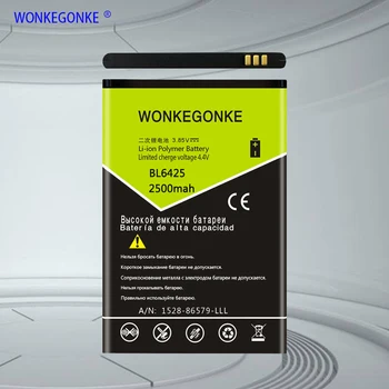 

WONKEGONKE BL6425 BL 6425 Battery for fly FS454 Nimbus 8 mobile phone Bateria