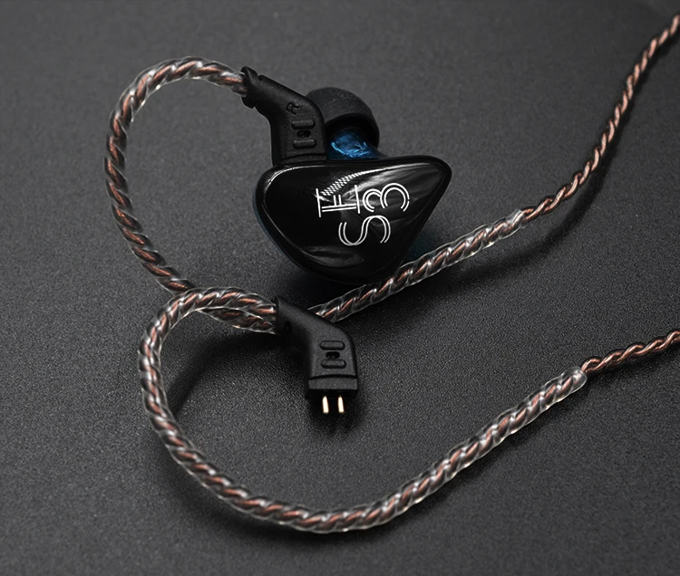 KZ ZSN ZS10 PRO кабель высокой чистоты бескислородной меди Модернизированный кабель KZ ZS5/ZS6/ZSA/ED16/ZSN/ZST/ZS10/AS10/AS12/AS16