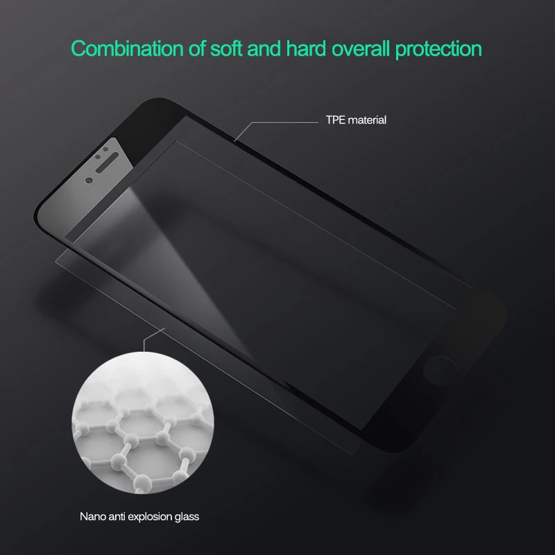 15D закругленные края полное покрытие закаленное стекло для iphone 7 8 6 6S экран Защитное стекло для iphone 7 iphone 8 iphone 6 6S Plus