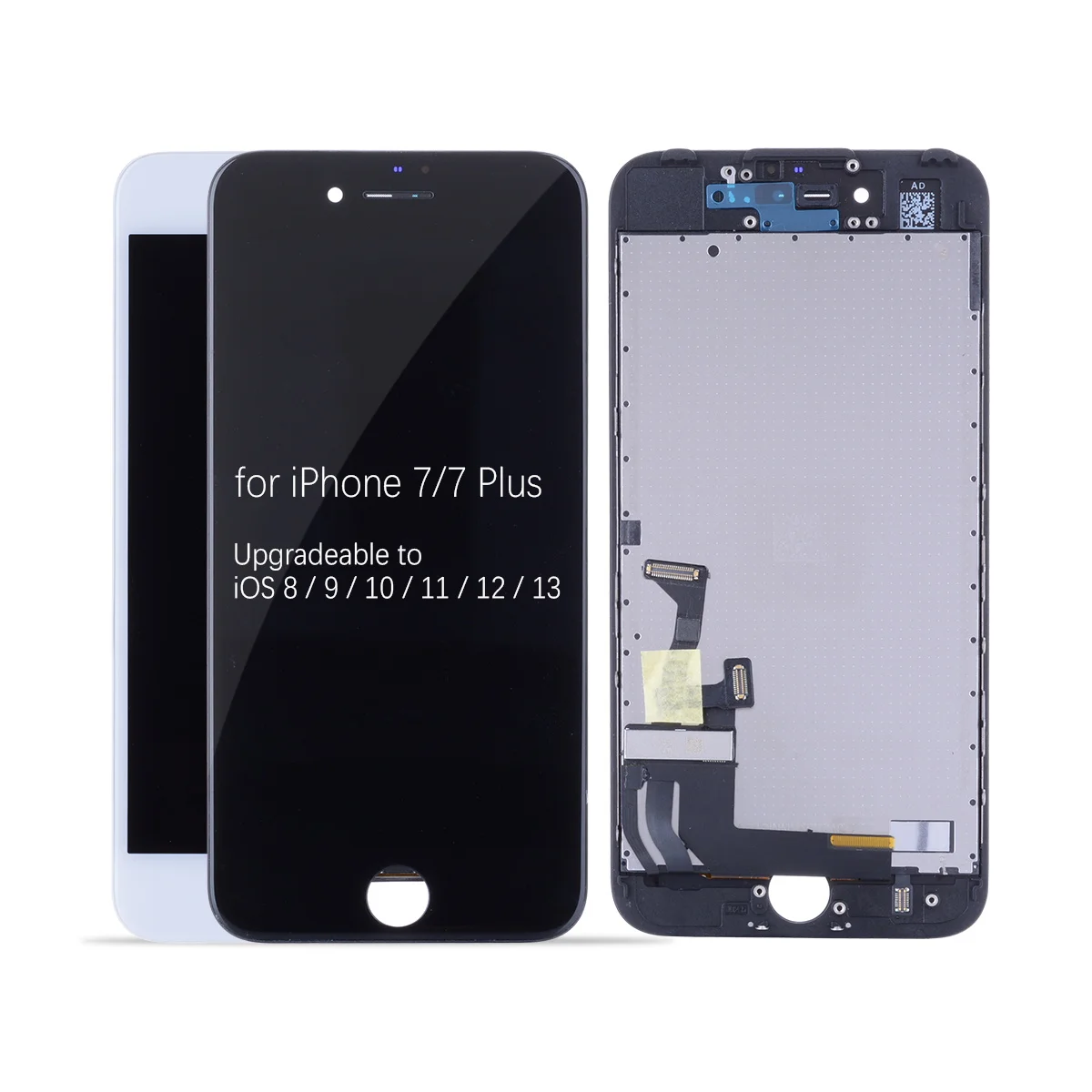 OEM LCD For iPhone 7 Plus Display Full Set Digitizer Assembly 3D Touch Screen Replacement +Front Camera+Earpiece Speaker |