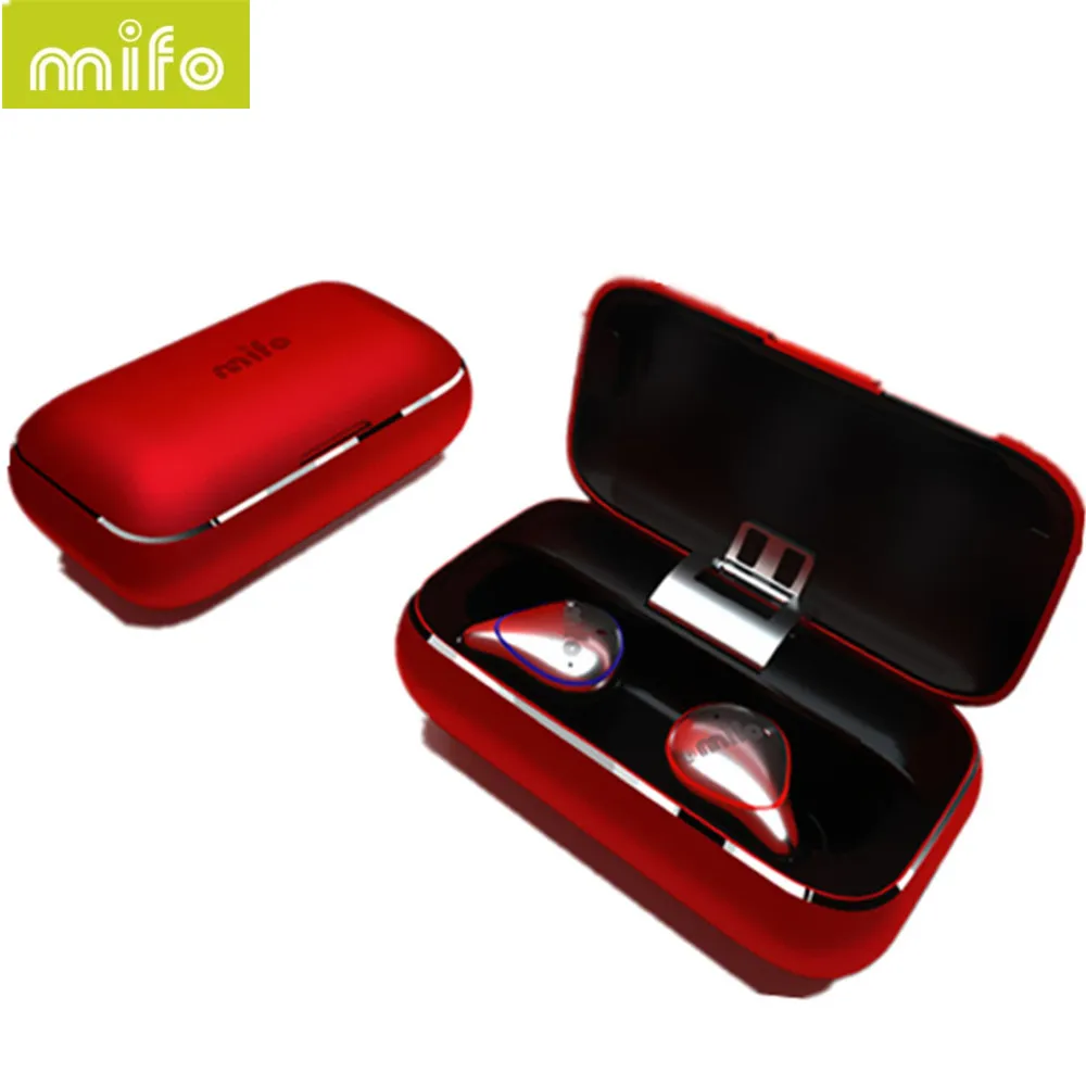Наушники MIFO O5 In Ear HIFI настоящие Беспроводные Bluetooth 5 0 гарнитура бинауральные мини