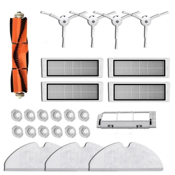 

Accessories Kits for Xiaomi Roborock S50 S51 S5 C10 Roborock Robot Vacuum Parts Filter Side Brush Roll Brush Mop Cloth