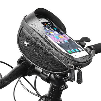 

Waterproof Bicycle Bag Phone Holder Touch Screen Cycling Handlebar Mount Bag Case Universal MTB Bike Smartphone Stand Bracket