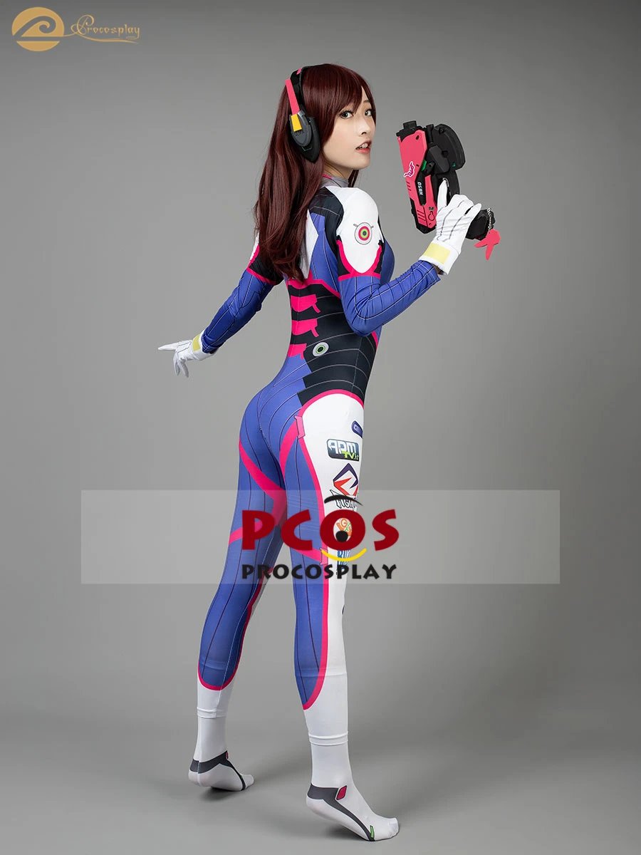 ProCosplay распродажа цена! D. Va Hana Song упрощенная версия Косплей Костюм mp003611