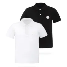 Youpin/Новинка; Детские хлопковые топы с короткими рукавами; рубашка поло; классическая летняя спортивная одежда из мягкой кожи; дышащая одежда для мальчиков и девочек