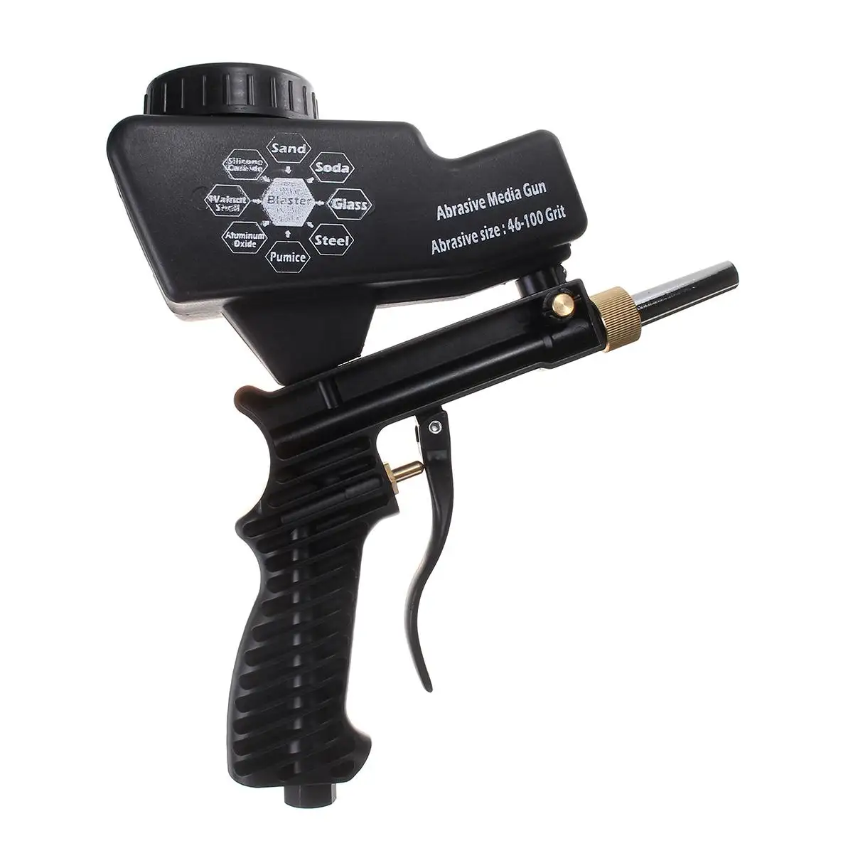 150psi Портативный Пескоструйный пистолет пневматический Пескоструйный набор ржавчины взрывное устройство маленькая пескоструйная машина