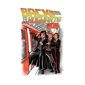 

tee tops Back To Hogwarts T-Shirt men and women shirt