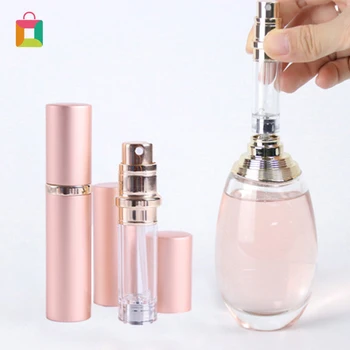 

5ml Mini Can Be Filled Portable Travel Convenient Air Atomizer Perfume Bottle Spray Bottle Cosmetic Container For Traveler Cozy