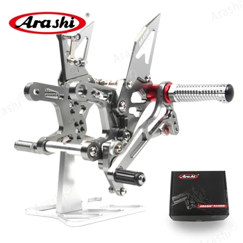 

Arashi NINJA ZX10R 2016 2017 2018 2019 QS CNC-Machined Adjustable Rearset For KAWASAKI ZX 10R NINJA Footrest Foot Pegs Rear Rest