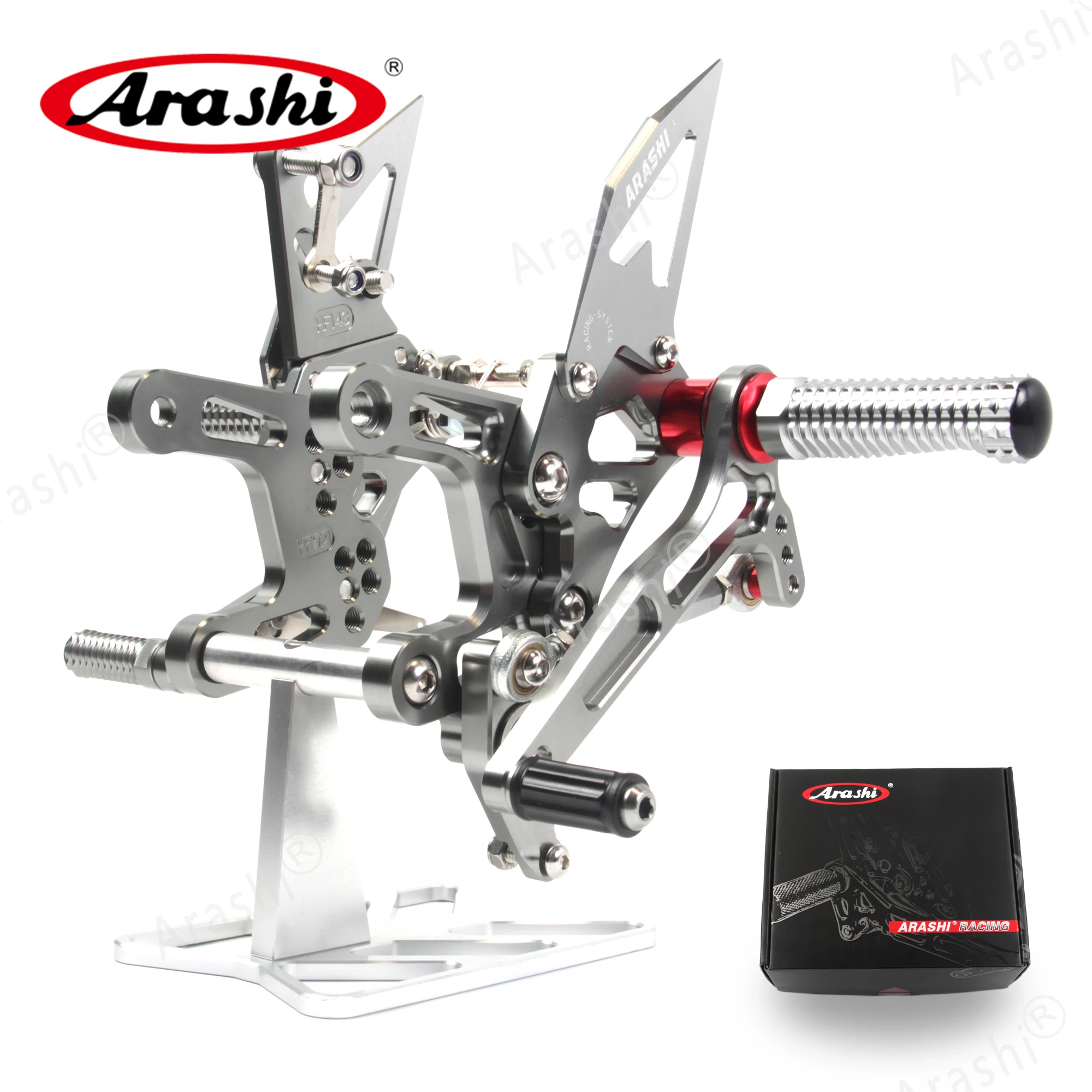 Arashi NINJA ZX10R 2016 2017 2018 2019 QS обработанный на ЧПУ регулируемый задний комплект для KAWASAKI