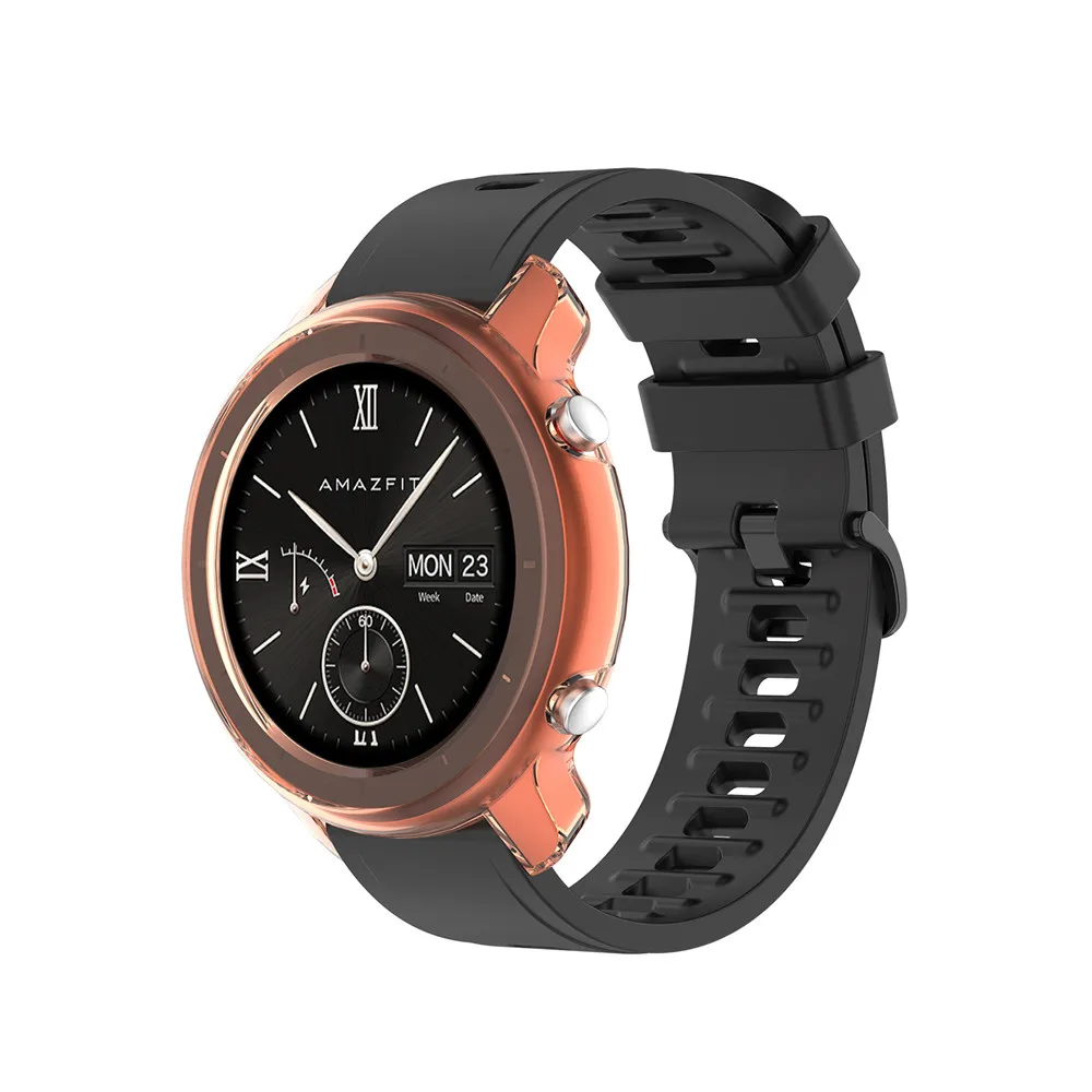 Durable Soft TPU Protective Watch Case with Screen Protector