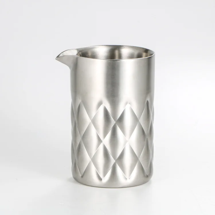 

304 stainless steel double-checked Japanese-style bartender mixing cup bar cocktail blender shaker wine set 500ml