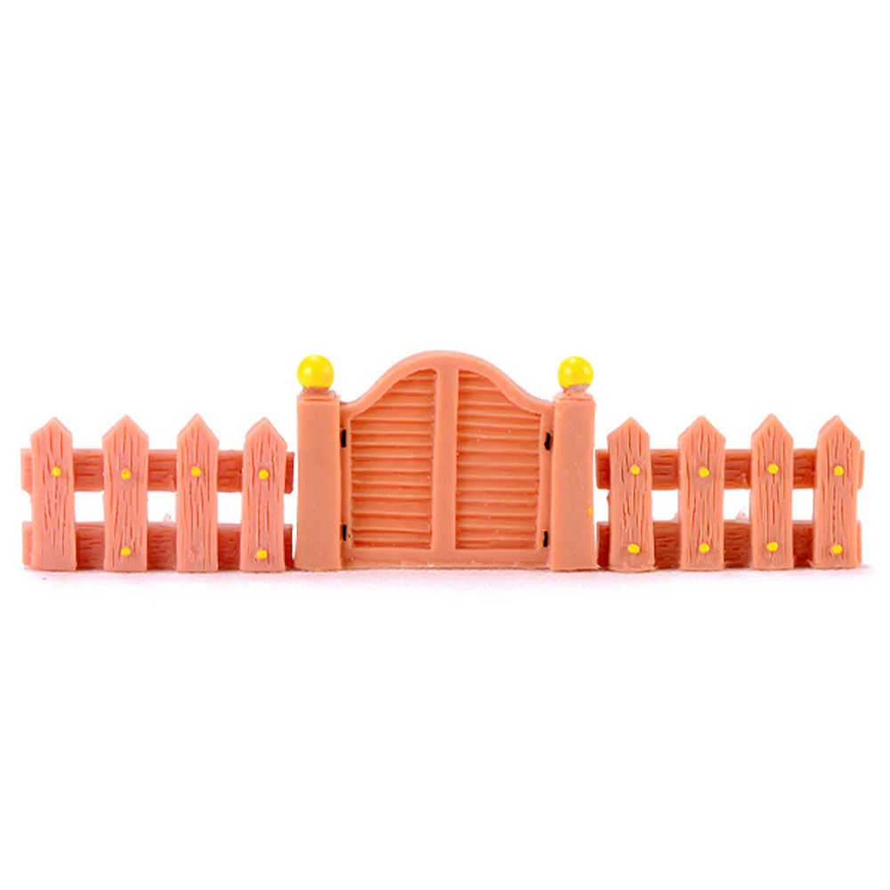 

Mini Resin Door Fence Barrier Micro-landscape Home Garden DIY High Grade Durable
