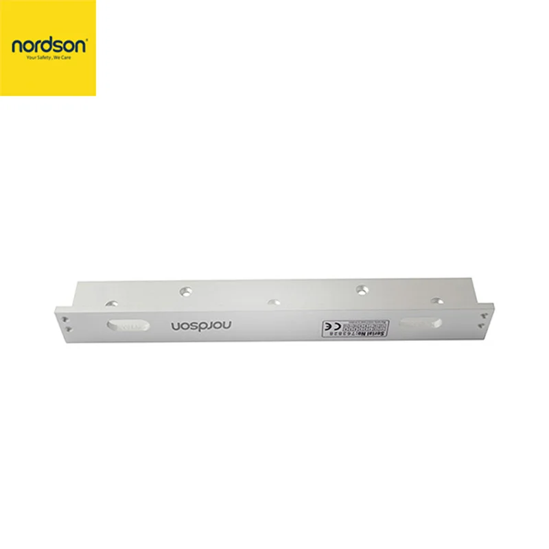 Nordson алюминиевый l-кронштейн для электрического магнитного дверного замка, система контроля доступа, аксессуары для всех видов дверей