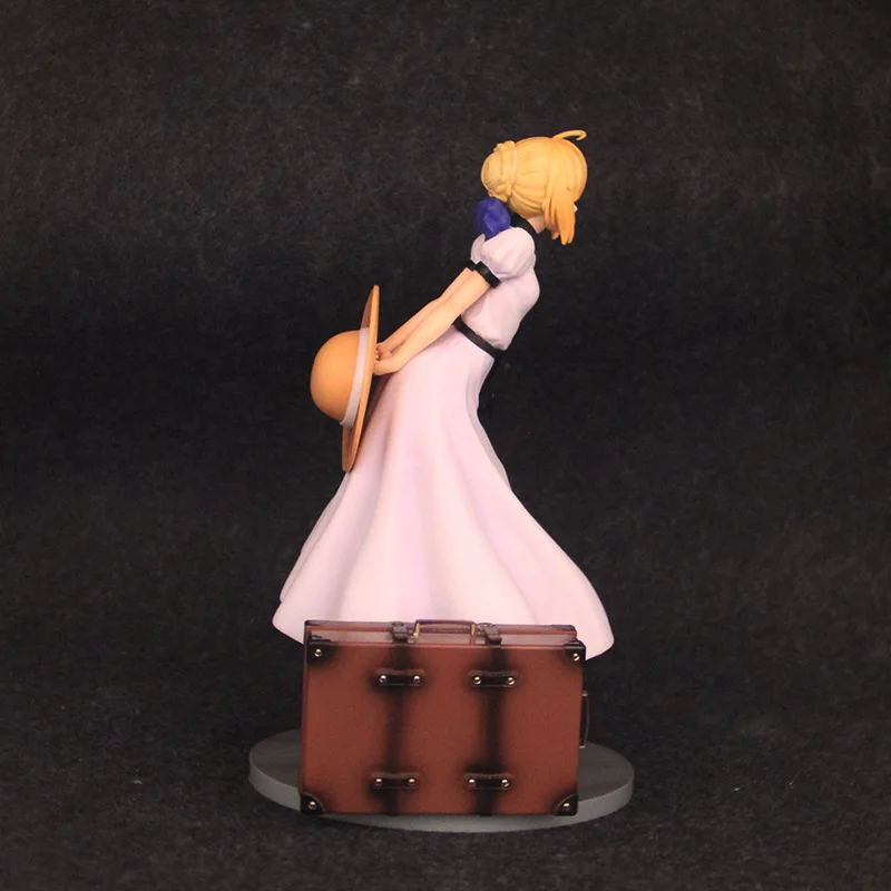 24 см Fate/stay Night Saber Artoria Pendragon Action декоративные фигурки японское аниме сексуальная