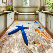 Средиземноморский стиль Морская звезда коврики с принтом для гостиной спальни области кухонные Половики Коврик креативный Прихожая 3D ковер