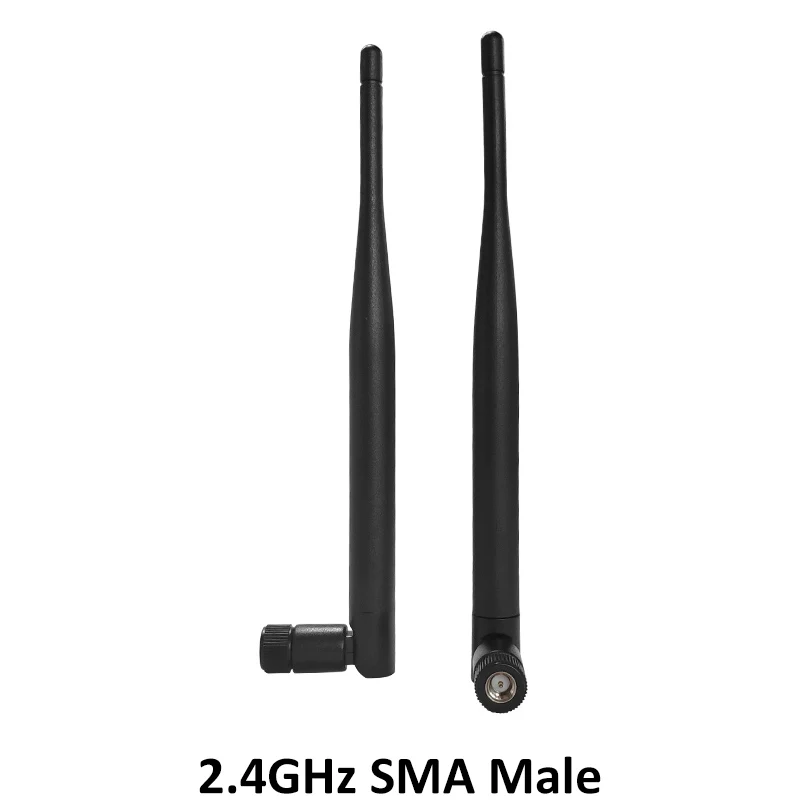 2 4 ГГц wi fi антенна 5dbi SMA разъем антенн для Беспроводной маршрутизатор antenas|Антенны