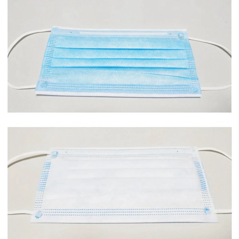 

150PCS Anti-Pollution 3 Laye Blue Mask Dust Protection Masks Disposable Face Masks Elastic Ear Loop Disposable Dust Safety Mask