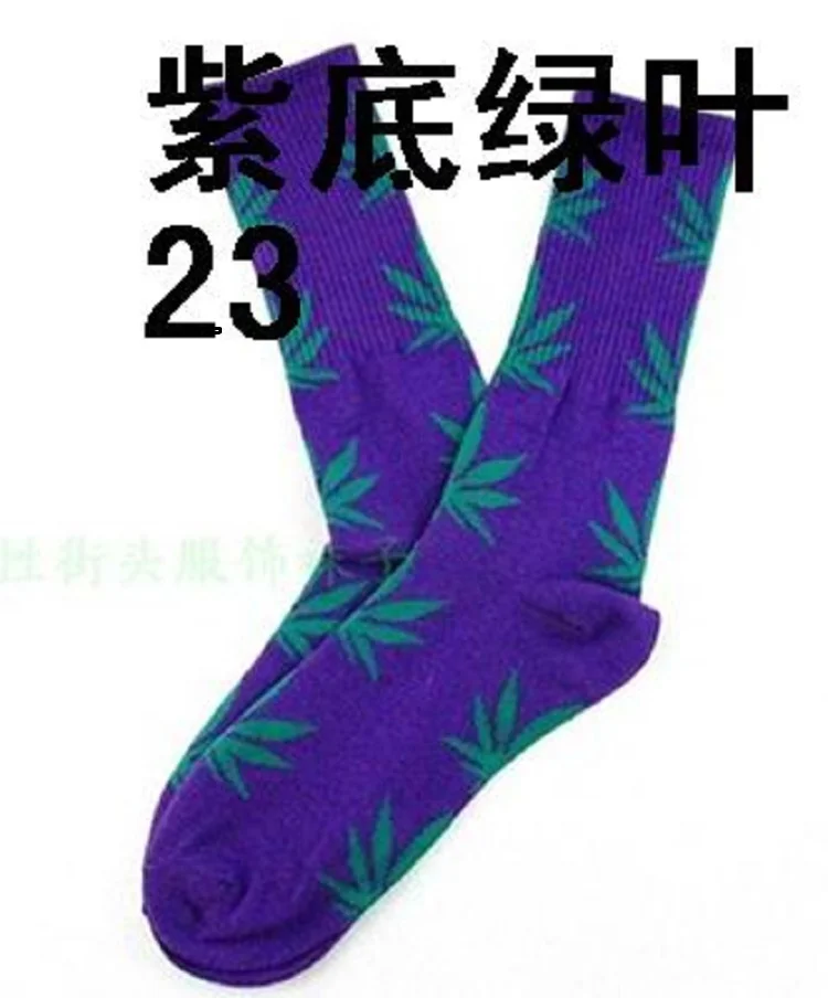 Высококачественные носки для женщин и мужчин в стиле хип-хоп, хлопковые носки для скейтборда, мужские и женские хлопковые носки - Color: NO 23