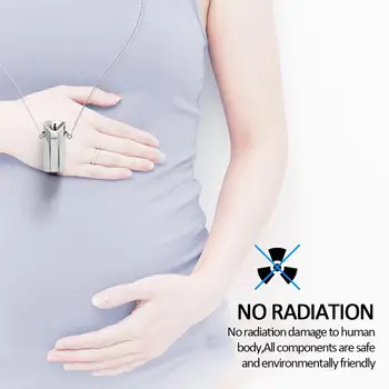 

Negative Ion Air Purifier Silver ABS PM2.5 Remove Haze Addition To Formaldehyde Sterilization Air Purifier Necklace
