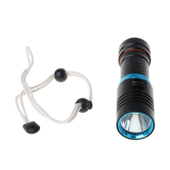 

Portable LED Diving Flashlight Electric Torch Underwater Waterproof Dive Lantern Light Lamp Outdoor Activities