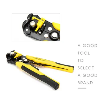 

Cable Cutter Crimper Automatic Wire Stripper Multifunctional Stripping Tools Crimping Pliers Terminal 0.2-6.0mm2 tool