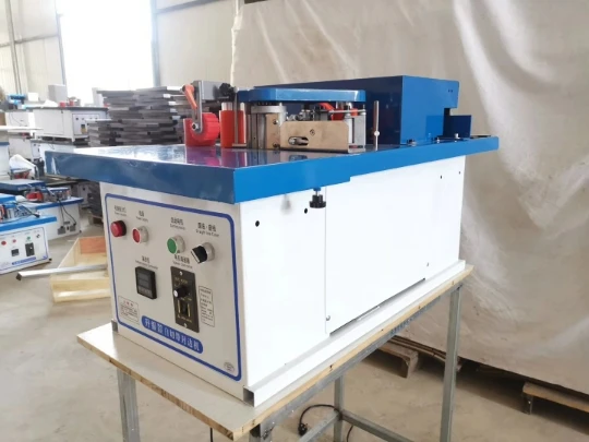 Máquina de Borda Multi-funcional da Borda Aparando e Controle de Temperatura Flexível e Strai Correia Automática Quebra Inteligente Que