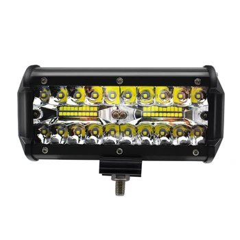 

7 Inch 120W LED Work Light SUV Offroad Driving Light Road Lights Boat Lighting G99F