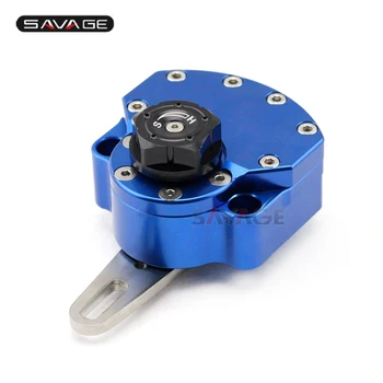 

Motorcycle Accessories Stabilizer Steering Damper Universial Adjustable Reversed Safety Blue