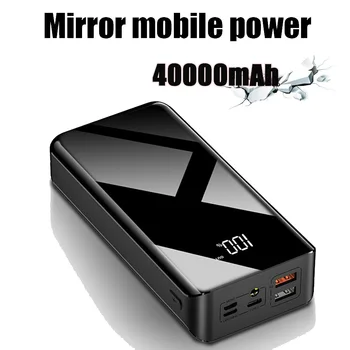 

power bank 40000mAh lage capacity portable fast charge mobile phone universal electricity bank for Apple Oneplus mobile power