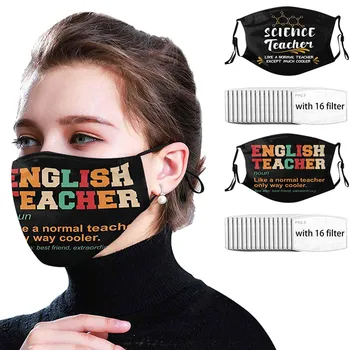 

1PC Adult Unisex Mask Breathing Washable Face Masks mascaras faciais Maskswashable face sheilds With 2 Activated Carbon Pads