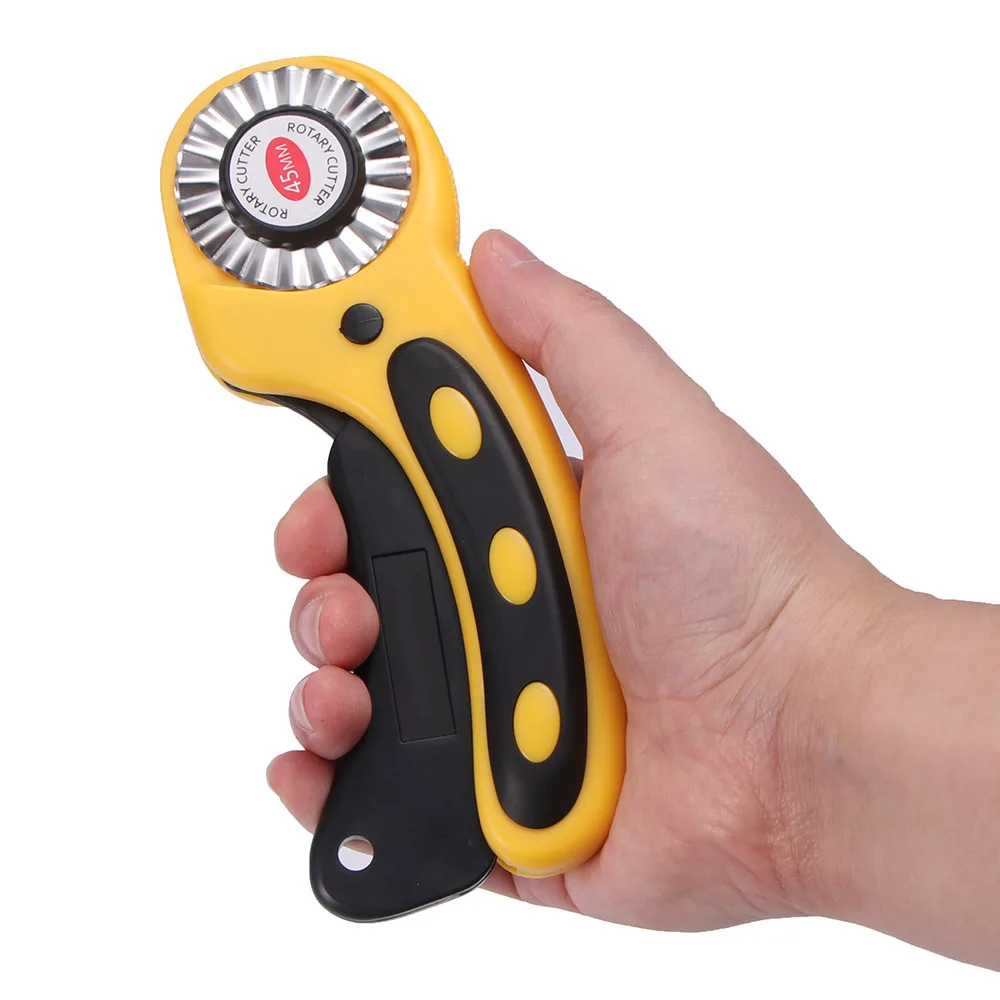 Кожевенное ремесло 45 мм роторный резак инструмент для резки кожи ткани колесо