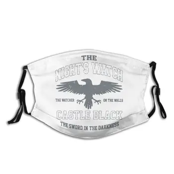 

Game Of Thrones Watcher On The Walls Non-Disposable Face Mask with Filter Anti Haze Dustproof Mask Respirator Mouth Muffle