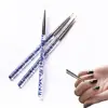 Nail Art Tools Varnish Uv Gel Polish Dotting Tools Rhinestone Picker Manicure Drawing Painting Pen Nail Markers Pencil Kit 3Pcs 2
