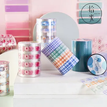 

Mohamm 1Pcs Lovely Long Spring Series Decoration DIY Sticker Paper Creative Stationary School Supplies