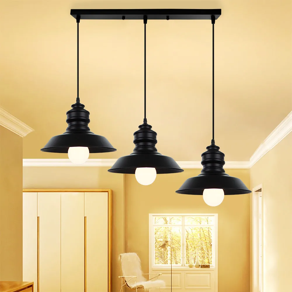 

Northern European-Style Post-modern Simple Creative Living Room Hanging Lamps American-Style Village Office Industrial-Style Res