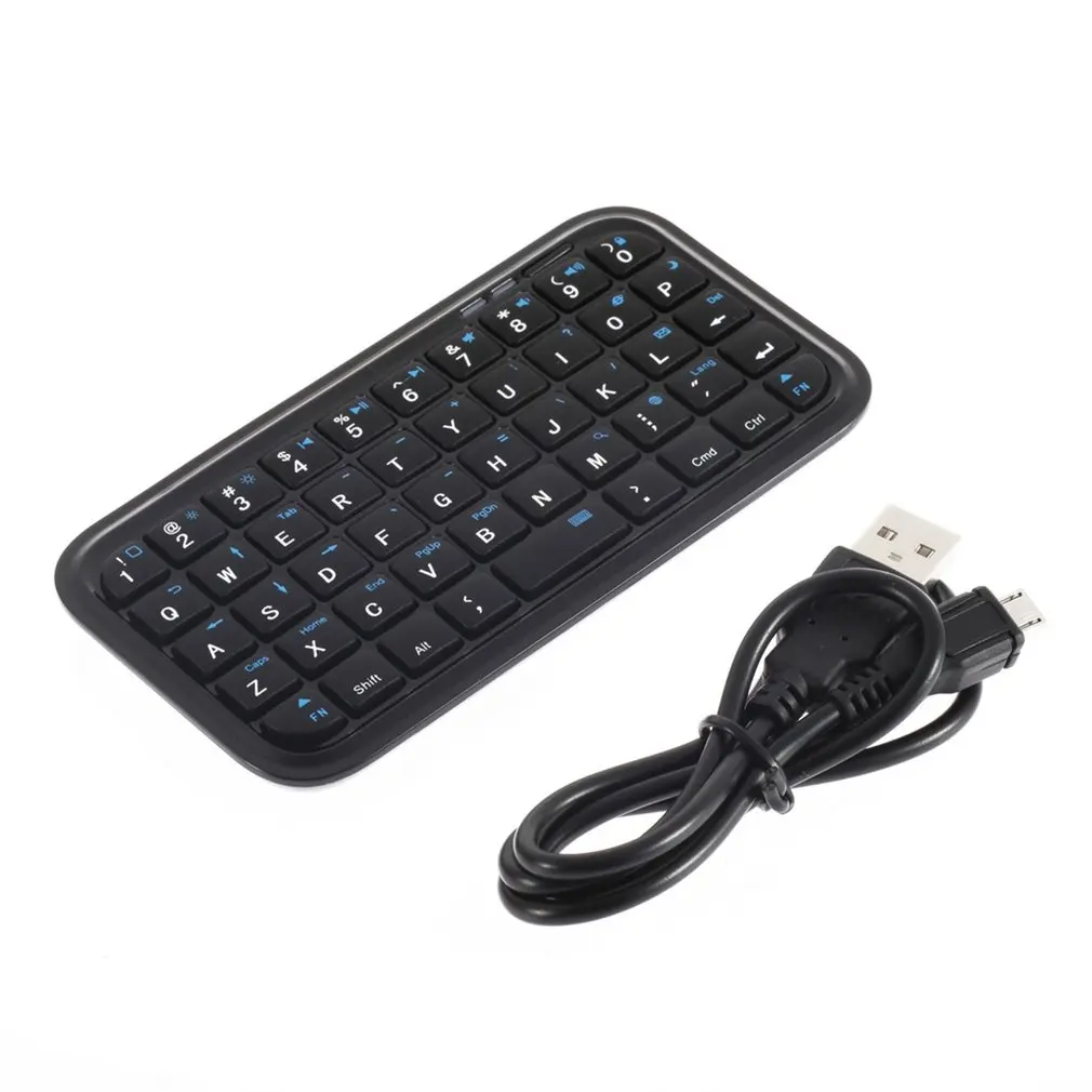

Built-in Rechargeable Li-ion Battery Mini Wireless Bluetooth 3.0 Keyboard for iPad 2/3/4 for iPhone 4S 5 for Android OS PC
