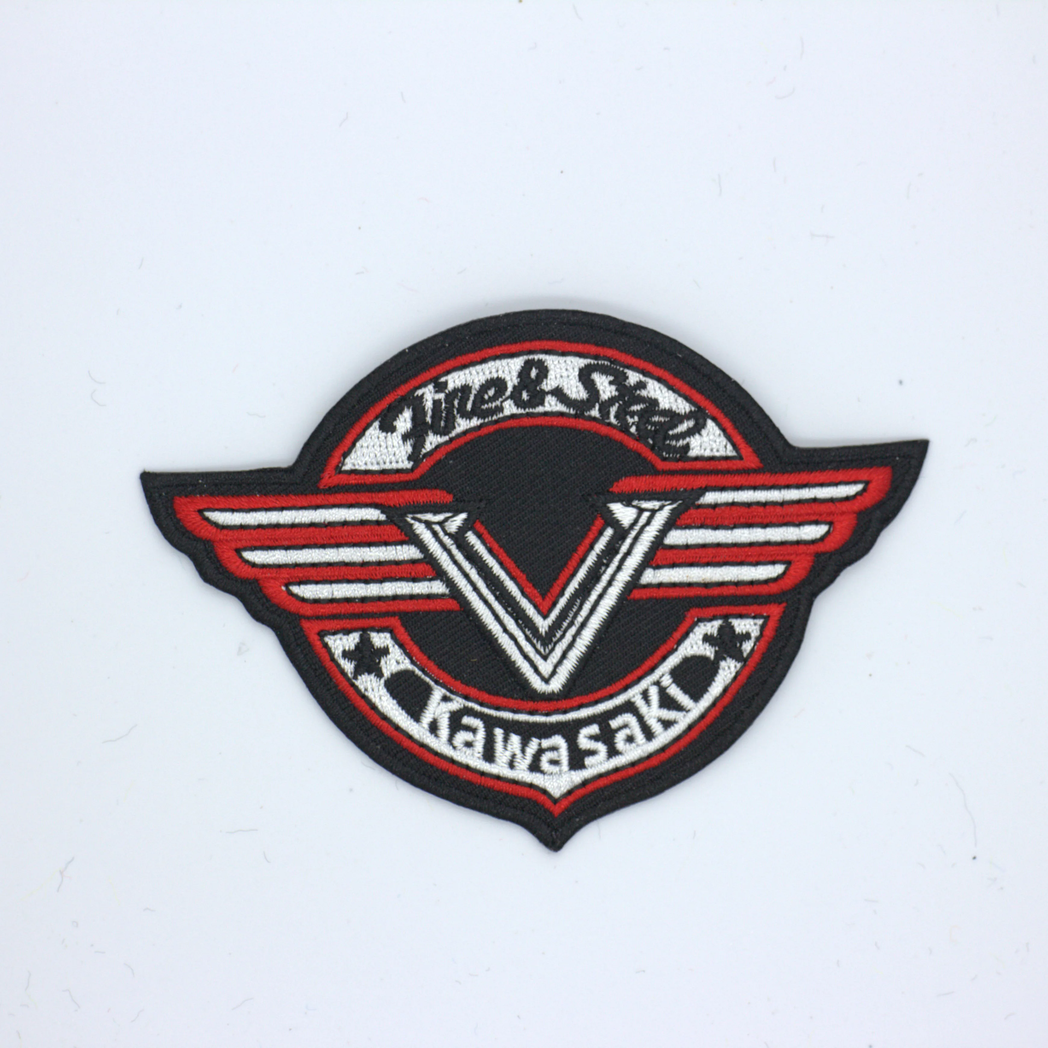 

Custom embroidery patch badge factory direct applique for clothing velcro iron on/sew on 09
