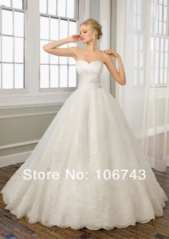 Gratis Verzending 2016 Nieuwe Ontwerp Hot Verkoper Custommade Maat/Kleur Gossip Bridal Baljurk Sweetheart Wit/Ivoor Kant trouwjurk Gratis Verzending 2016 Nieuwe Ontwerp Hot Verkoper Custommade Maat/Kleur Gossip Bridal Baljurk Sweetheart Wit/Ivoor Kant trouwjurk