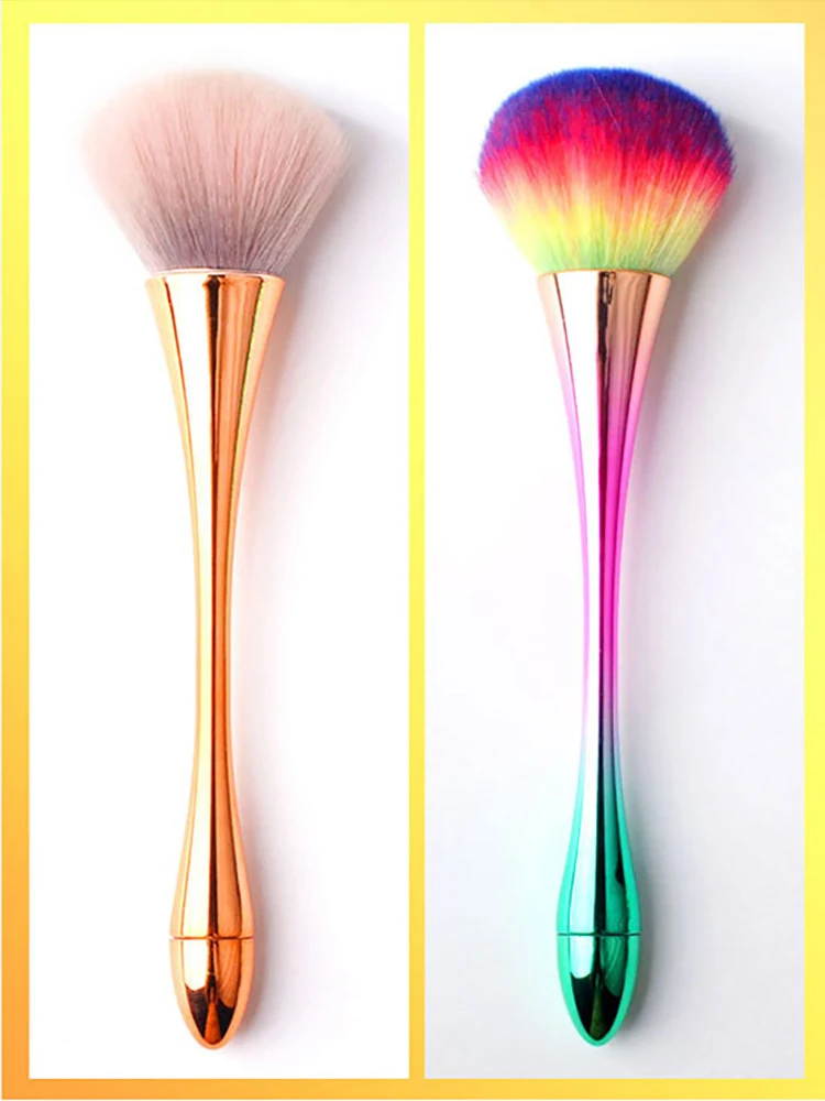

Makeup Poeder Make-Up Kwasten Soft Draagbare Blush Brush Foundation Make Up Nail Beauty Essentiële 6 Kleuren Premium Kwaliteit