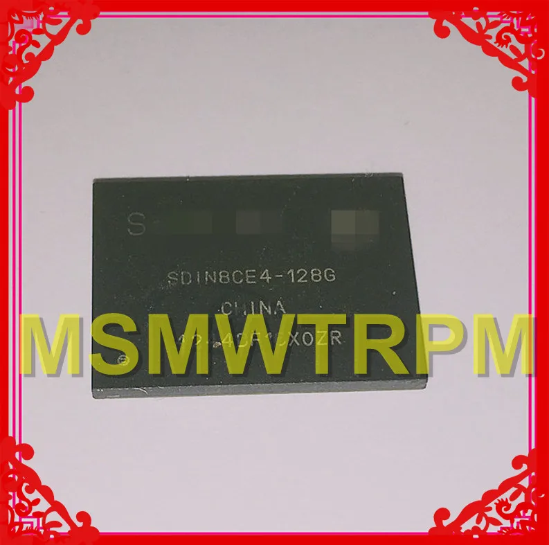 

SDIN8CE4-128G BGA169Ball EMMC 128GB Mobilephone Memory New original and Second-hand Soldered Balls Tested OK