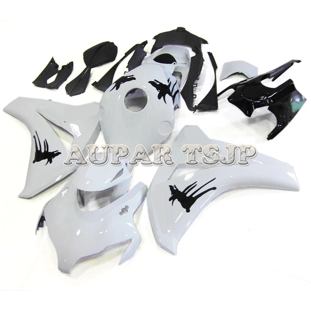 Белый и черный наклейка рамы кузова для Honda CBR1000RR 2008 2009 2010 2011 CBR 1000RR 08 09 10 11 мотоциклетная нательная защита комплект капоты