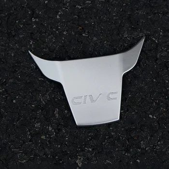 

Car Cover Steering Wheel Sticker for Honda CIVIC 2016 2017 2018 2019 2020 Interior patches Emblem Refit Badge Sticker Styling