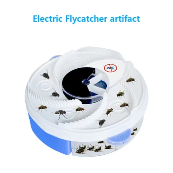 

Newly Electric Flycatcher Automatic Fly Trap Pest Control Catcher Plug Type Mosquito Insect Killer New TE889