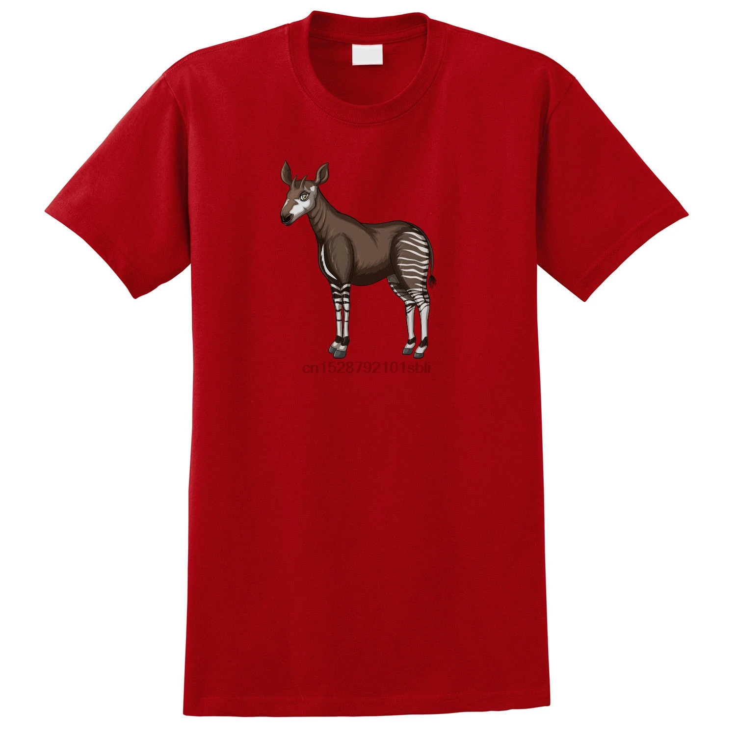 Футболка с забавным животным принтом Okapi| |