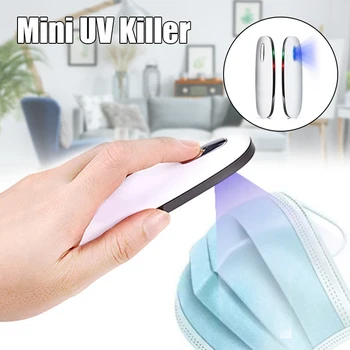

2020 New product Portable UV Lamp Handheld Disinfection Light Eliminator Lamp Ultraviolet Lights for Mask S7