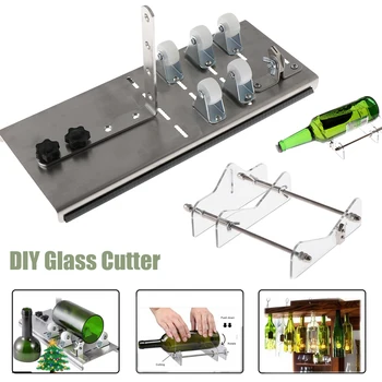 

Glass Bottle Cutter Wine Beer Bottle Cutting Tool Stainless Steel Machine Handmade Cutting Professional DIY Crafts Home Decorati