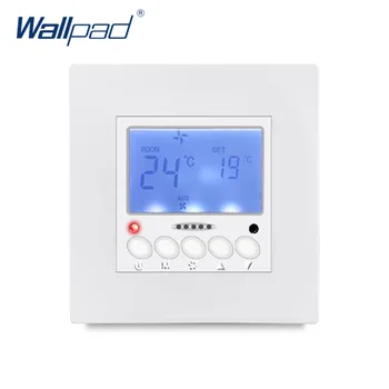 

Hotel Temperature Control Switch Air Conditioner Water Heater Dry Contact and 12V RS 485 MODBUS Wallpad PC Panel
