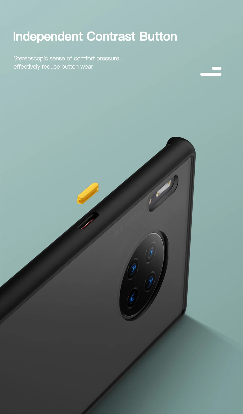 Benks Back Cover For Huawei Mate 30 Pro Case Hard PC Soft TPU 1.5mm Ultra Thin Shockproof Silicone Full Protective Cases Coque (9)