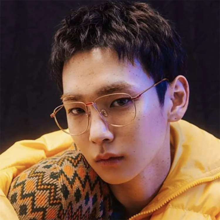 Big Frame Glasses Female Oversized Square Eyeglasses Gold Spectacles Frame Clear Lens Eyewear Optical Myopia Nerd Glasses